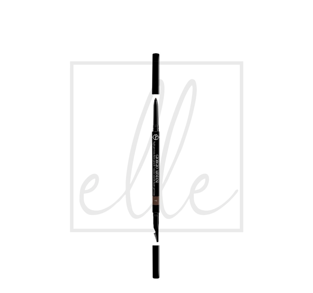 Pencils Giorgio armani high prec.brow pencil 01 ELLE SPA