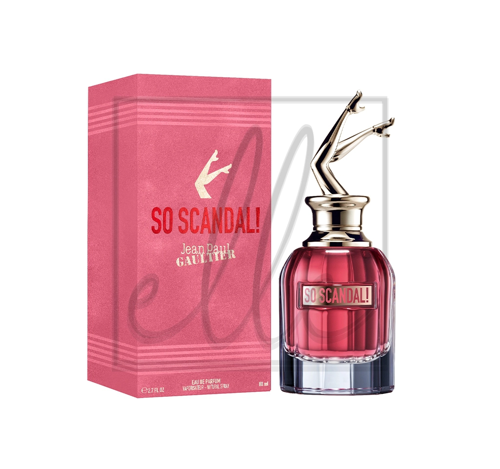 女士香水jean paul gaultier so scandal eau de parfum - 80ml | ELLE SPA