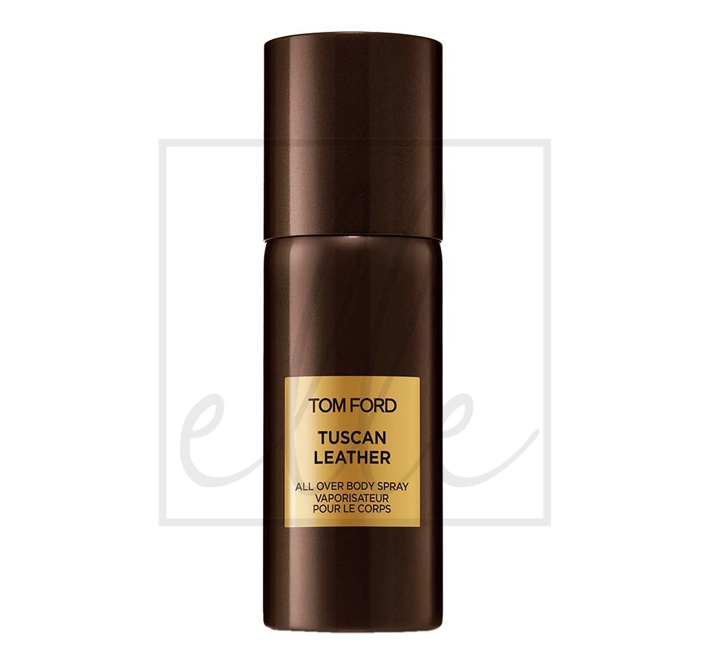 Private blend perfumes Tom Ford Eng Tuscan leather all over body spray -  150ml | ELLE SPA