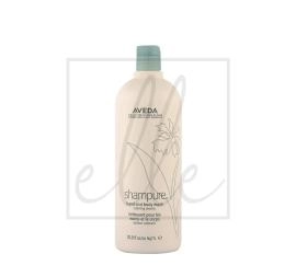 Aveda shampure hand & body wash bb - 1000ml