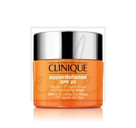 Clinique superdefense spf 25 - crema idratante prevenzione antieta + anti-fatica - tipo di pelle iii - iv - 50ml