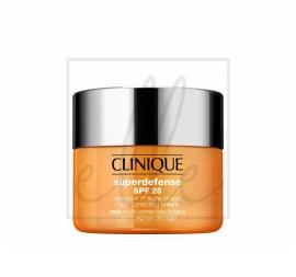 Clinique superdefense spf 25 - crema idratante prevenzione antieta + anti-fatica - tipo di pelle iii - iv - 30ml