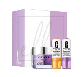 Clinique smart clinical md resculpt & revolumize set (clnique smart clinical - 50ml + fresh pressed daily booster - 8.5ml + fresh pressed overnight booster - 6ml)