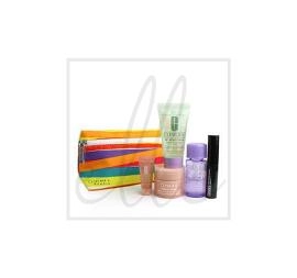 Clinique skin care pouch set