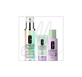 Clinique even better clinical radical dark spot corrector + interrupter confezione set