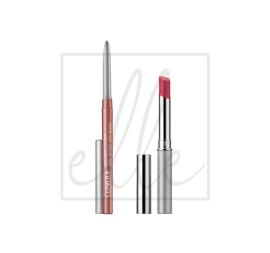 Clinique pink honey lip combo