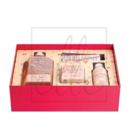 L'occitane en provence fleurs de cerisier set (bath & shower gel - 250ml + hand cream - 30ml + shimmering lotion - 75 ml + soap - 50g)