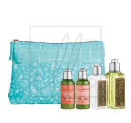 L'occitane travel pouch summer