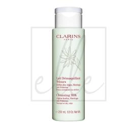 Clarins cleansing milk with alpine herbs for normal/dry skin - 200ml