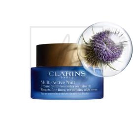 Clarins multi active night targets fine lines revitalizing night cream (for normal to dry skin) - 50ml