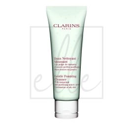 Clarins gentle foaming cleanser with tamarind for combination/oily skin - 125ml