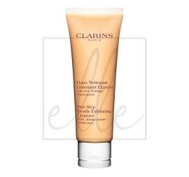 Clarins one-step gentle exfoliating cleanser with orange extract - 125ml