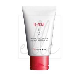 Clarins re-move purifying cleansing gel - 125ml