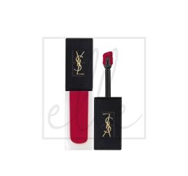 Ysl tatouage couture velvet cream - n208 rouge faction