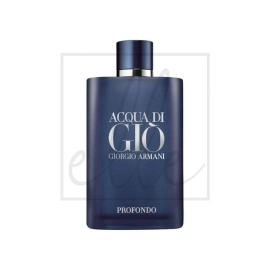 Giorgio arman acqua di gio pour homme profondo - 200ml