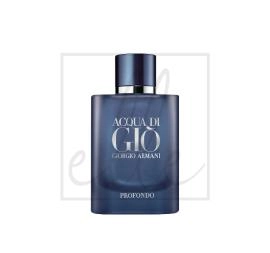 Giorgio arman acqua di gio pour homme profondo - 50ml