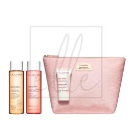 Clarins cleansing kit dry skin