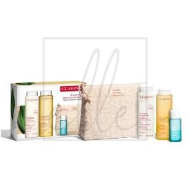 Clarins gli essenziali detersione idratante set