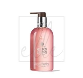 Molton brown rhubarb&rose sapone liquido - 300ml