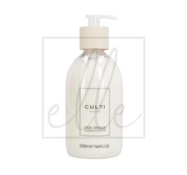 Culti milano ode rosae hand & body cream - 500ml