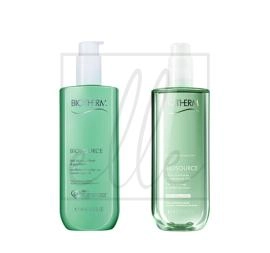 Biotherm duo detersione viso gift set - 2x400 ml