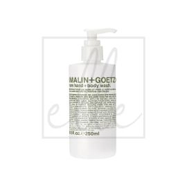 Malin + goetz rum hand+body wash - 250ml