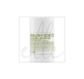 Malin + goetz eucalyptus deodorant travel - 28g