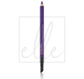 Double wear stay in place eye pencil - 05 night violet