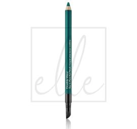 Double wear stay in place eye pencil - 07 emerald volt