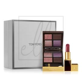 Tom ford eye color quad & lip color set